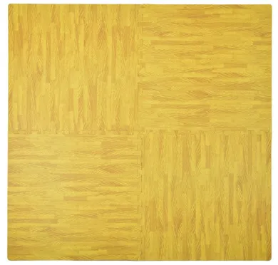 Humbi, mata piankowa, puzzle, panele jasne, 62-62-1 cm, 4 szt.