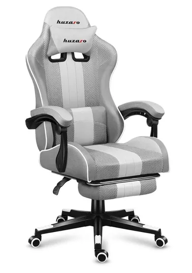Huzaro, Force 4.7, fotel gamingowy, White Mesh