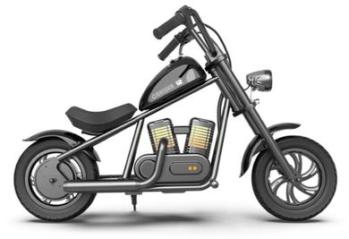 Hyper Gogo, Cruiser 12 Plus, motocykl elektryczny, czarny