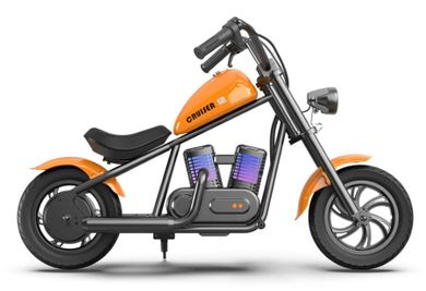 Hyper Gogo, Cruiser 12 Plus, motocykl elektryczny, pomarańczowy