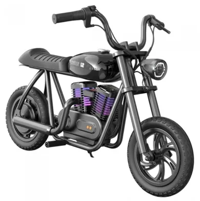 Hyper Gogo, Pioneer 12 Plus, motocykl elektryczny, czarny