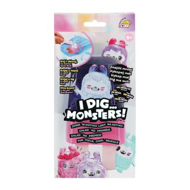 I dig... Monsters, figurka ukryta w lodach, ciemnofioletowy