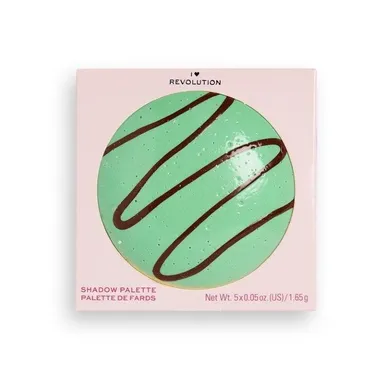 I Heart Revolution, Donuts Palette, cienie do powiek, Mint Choc Chip