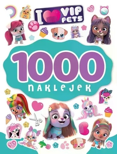 I love VIP Pets. 1000 naklejek