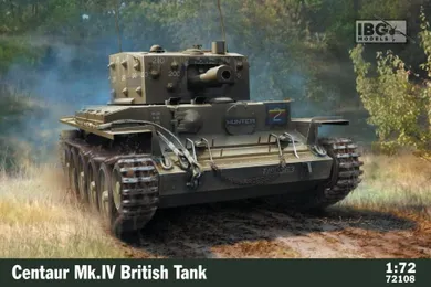 Ibg, Brytyjski czołg Centaur Mk.IV, model do sklejania, 1:72