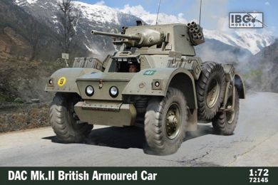 IBG, DAC Mk.II British Armoured Car, model do składania, 1:72