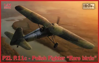 Ibg, IBG PZL P.11c Polish Fighter Rare Birds, model do sklejania