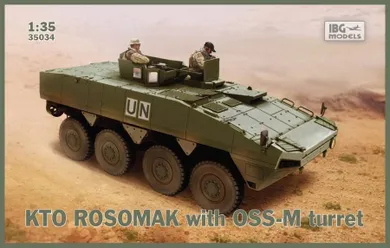 Ibg, KTO rosomak Polish APC with the OSS-M turret, model do sklejania