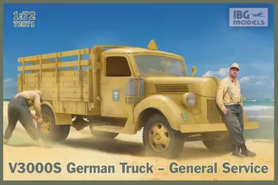 IBG, niemiecka ciężarówka, General Service V3000 S, model