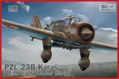 IBG, PZL 23B Karaś Polish Light Bomber, model do sklejania