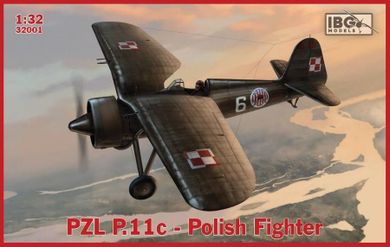 IBG, PZL P.11c Polish Fighter 1/32, model plastikowy do sklejania