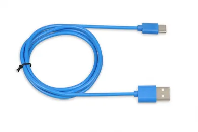 iBox, kabel, usb 2.0 typu A - usb typu C, 1m, niebieski