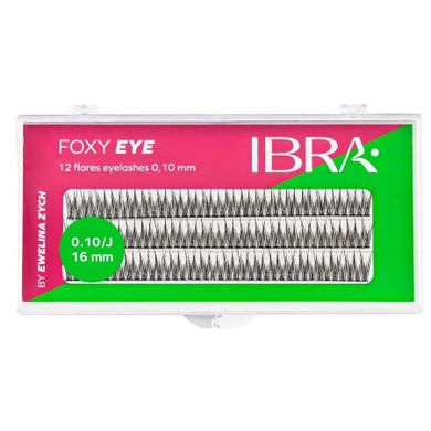 Ibra, Foxy Eye, kępki rzęs, 16 mm, 120 szt.