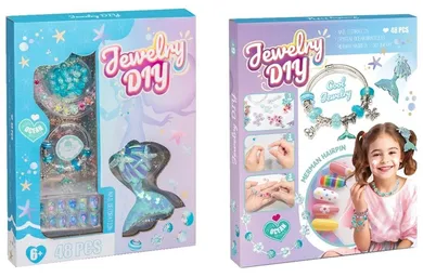 Icom, zestaw do tworzenia bransoletek, 48 elementów