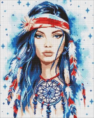 Ideyka, diamentowa mozaika, Amulet, 40-50 cm