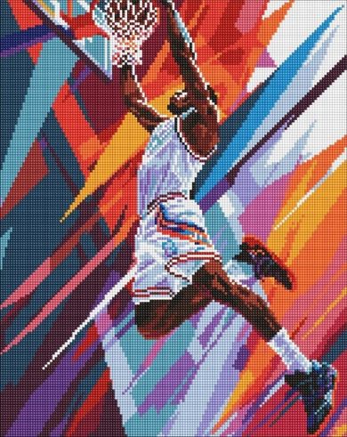 Ideyka, diamentowa mozaika, Dynamiczny wsad, 40-50 cm