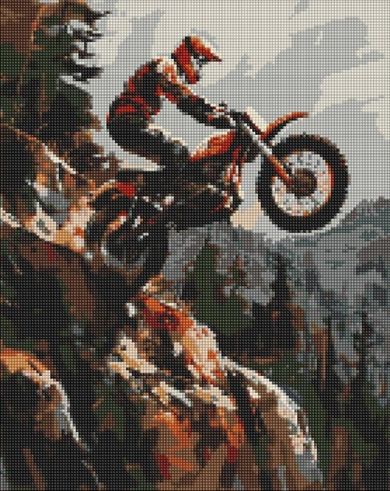 Ideyka, diamentowa mozaika, Ekstremalny w górach, 40-50 cm