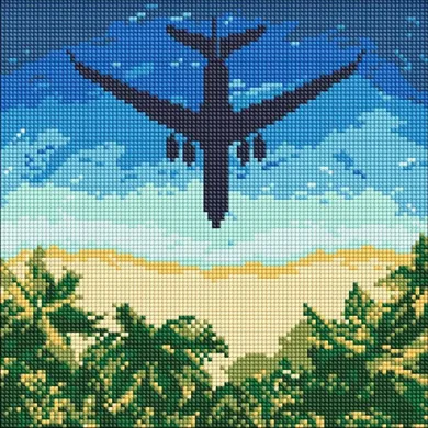 Ideyka, diamentowa mozaika, Lot do marzeń, 30-30 cm