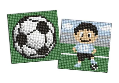 Ideyka, diamentowa mozaika na naklejce, Sport Futbol