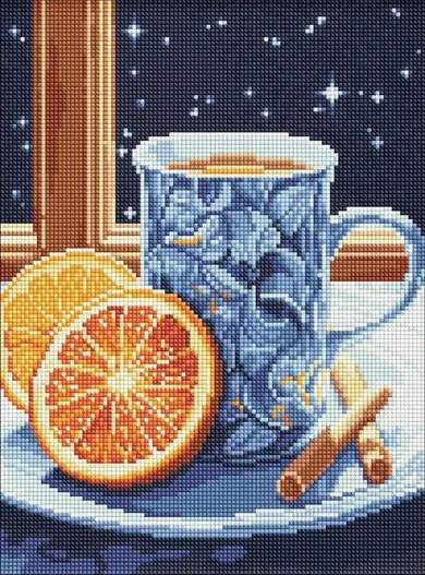 Ideyka, diamentowa mozaika, Pachnąca kombinacja, 30-40 cm