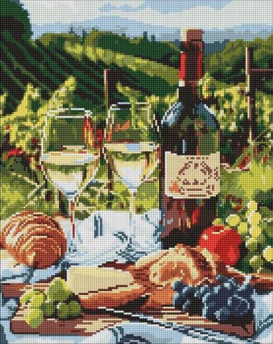 Ideyka, diamentowa mozaika, Południowa uczta, 40-50 cm