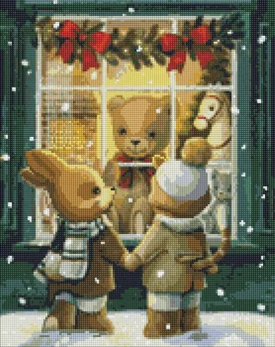 Ideyka, diamentowa mozaika, Sklep z zabawkami, 40-50 cm