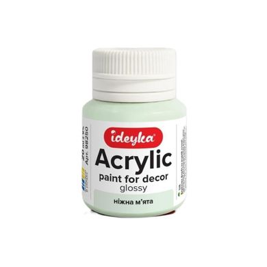 Ideyka, farba akrylowa, delikatna mięta, 20 ml