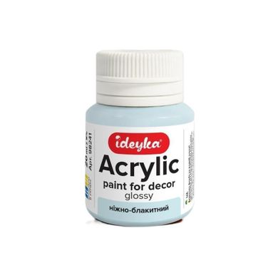 Ideyka, farba akrylowa, delikatny niebieski, 20 ml