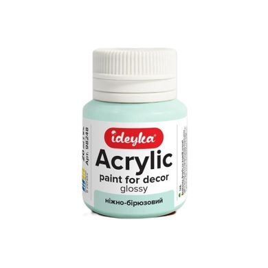 Ideyka, farba akrylowa, delikatny turkus, 20 ml