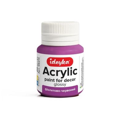 Ideyka, farba akrylowa, fioletowa, 20 ml