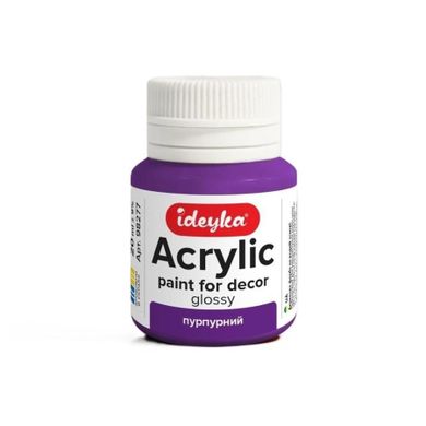 Ideyka, farba akrylowa, fioletowy, 20 ml