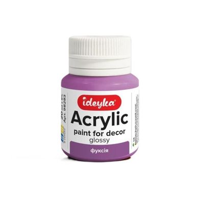 Ideyka, farba akrylowa, fuksja, 20 ml