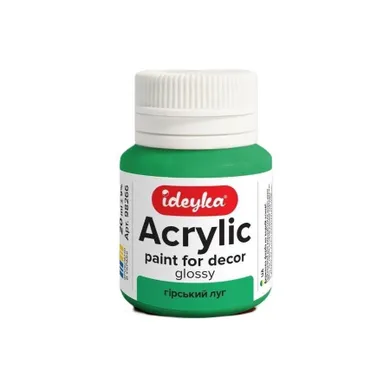 Ideyka, farba akrylowa, górska łąka, 20 ml