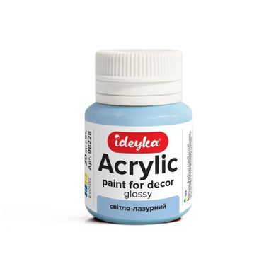 Ideyka, farba akrylowa, jasnoniebieska, 20 ml