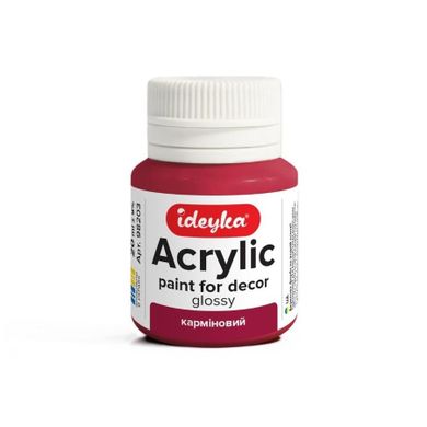 Ideyka, farba akrylowa, Karmin, 20 ml