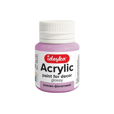 Ideyka, farba akrylowa, różowy i fioletowy, 20 ml