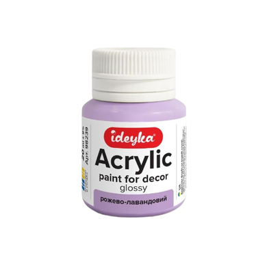 Ideyka, farba akrylowa, różowy i lawendowy, 20 ml