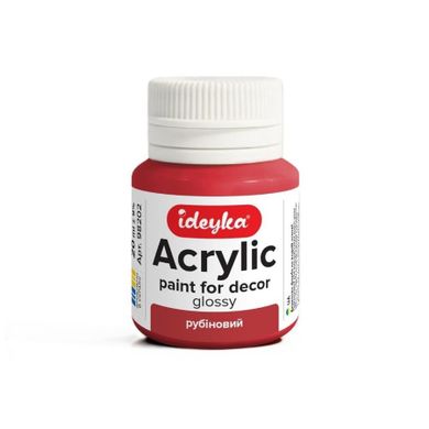 Ideyka, farba akrylowa, Rubin, 20 ml