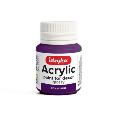 Ideyka, farba akrylowa, Śliwka, 20 ml