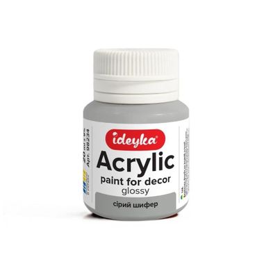 Ideyka, farba akrylowa, Szary łupek, 20 ml