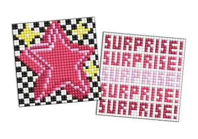 Ideyka, L.O.L. Surprise, diamentowa mozaika na magnes, Gwiazda, 9-9 cm