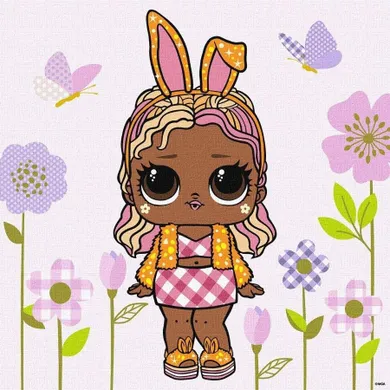 Ideyka, L.O.L Surprise, malowanie po numerach, 40-40 cm