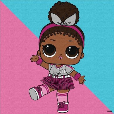 Ideyka, L.O.L Surprise, malowanie po numerach, Game on