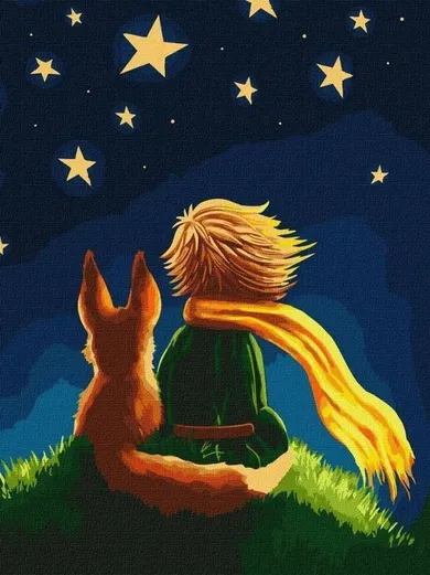 Ideyka, malowanie po numerach, Bajeczni druhowie, 30-40 cm