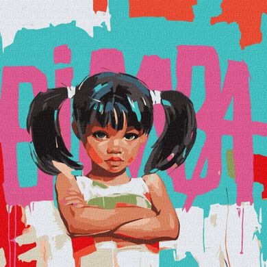 Ideyka, malowanie po numerach, Bimba, 50-50 cm