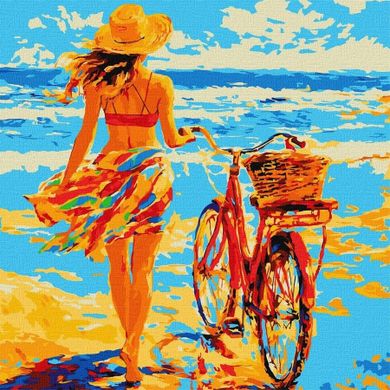 Ideyka, malowanie po numerach, blisko molo, 40-40 cm