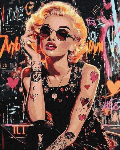 Ideyka, malowanie po numerach, Buntowniczka Monroe