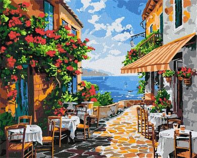 Ideyka, malowanie po numerach, Cichy zakątek, 40-50 cm