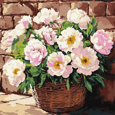 Ideyka, malowanie po numerach, Delikatny aromat, 40-40 cm