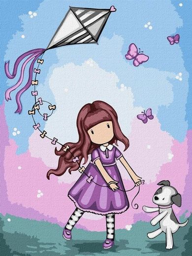 Ideyka, malowanie po numerach, Dont Fly Away Kids, 30-40 cm